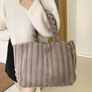 Coco Puff Shoulder & Hand Tote Bag