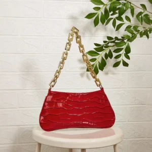 RubyChain Red Shoulder Bag